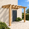 EasyFit British Douglas Fir Softwood Wall Mounted Pergola Kit | Buy Online from the specialists at UK Timber Limited