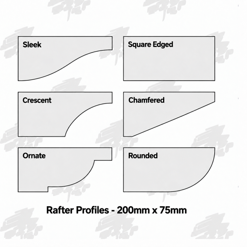 EasyFit British Douglas Fir Softwood Wall Mounted Pergola Kit | Buy Online from the specialists at UK Timber Limited