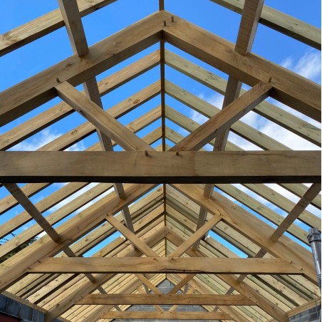 Standard Oak Framed Garages | Excellent Value Standard Oak Framed Buildings to Buy Online from UK Timber