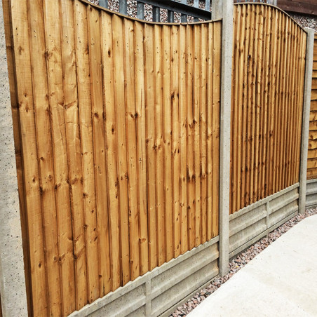 Concrete Fencing | Excellent Value Concrete Fencing to Buy Online - UK Timber
