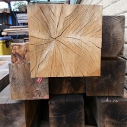 European White Oak Box Beam Material Sample