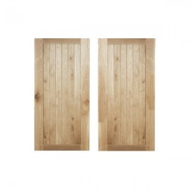 Framed Oak Doors