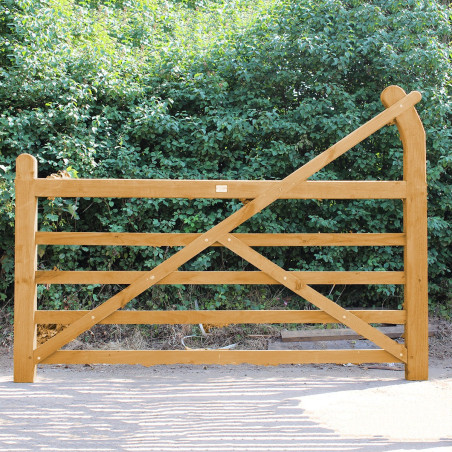 English Larch/Douglas Fir Gates | Buy Untreated Softwood Gates from the specialists at UK Timber Limited