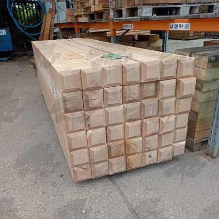 European Oak Bollards  | Buy Timber Bollards online from the Experts at UK Timber