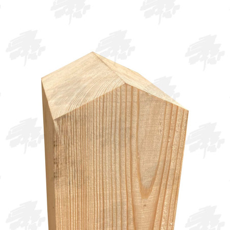 British Larch/Douglas Fir Bollards | Buy Timber Bollards online from the Experts at UK Timber