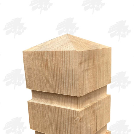 Siberian Larch Bollards | Buy Timber Bollards online from the Experts at UK Timber