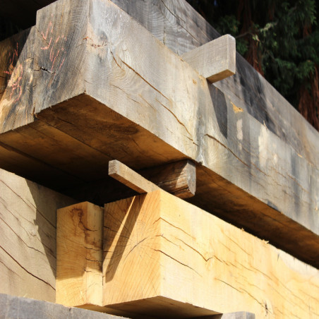 Air Dried Oak Beams