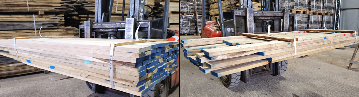 American White Oak Stock Board Packs | UK Timber