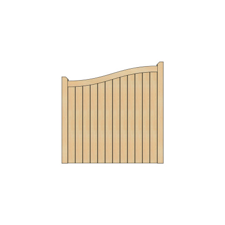 Single Gates | Buy Handmade Driveway Gates Online from UK Timber