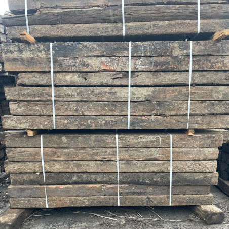 Purified Non-Hazardous Railway Sleepers | UK Timber