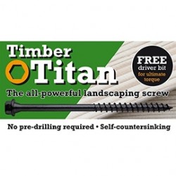 Timber Screws | Excellent Value Titan Wood Timber Screws to Buy Online from UK Timber