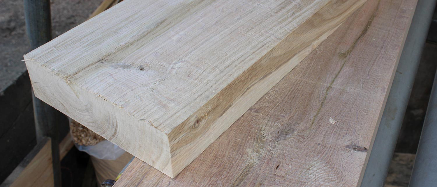 Air Dried Oak Boards
